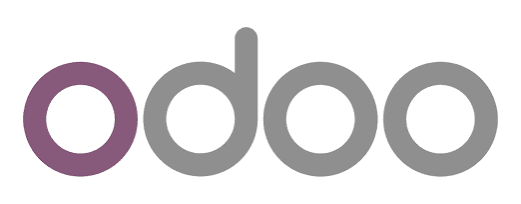 شعار نظام Odoo أودو — أحد الأنظمة التي تعمل عليها شركة تدوين